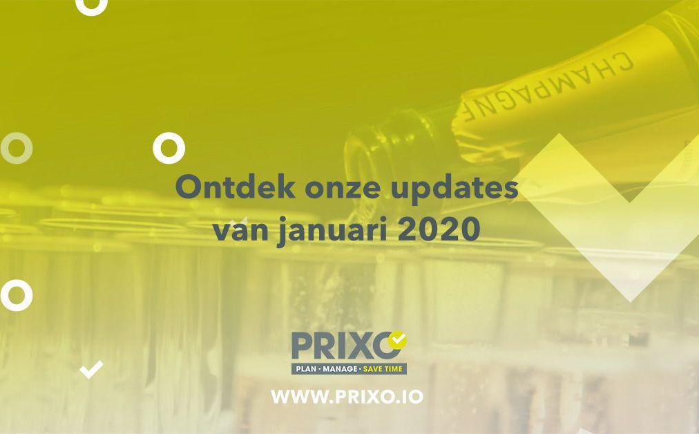 Update van het reilen en zeilen bij Prixo in januari 2020