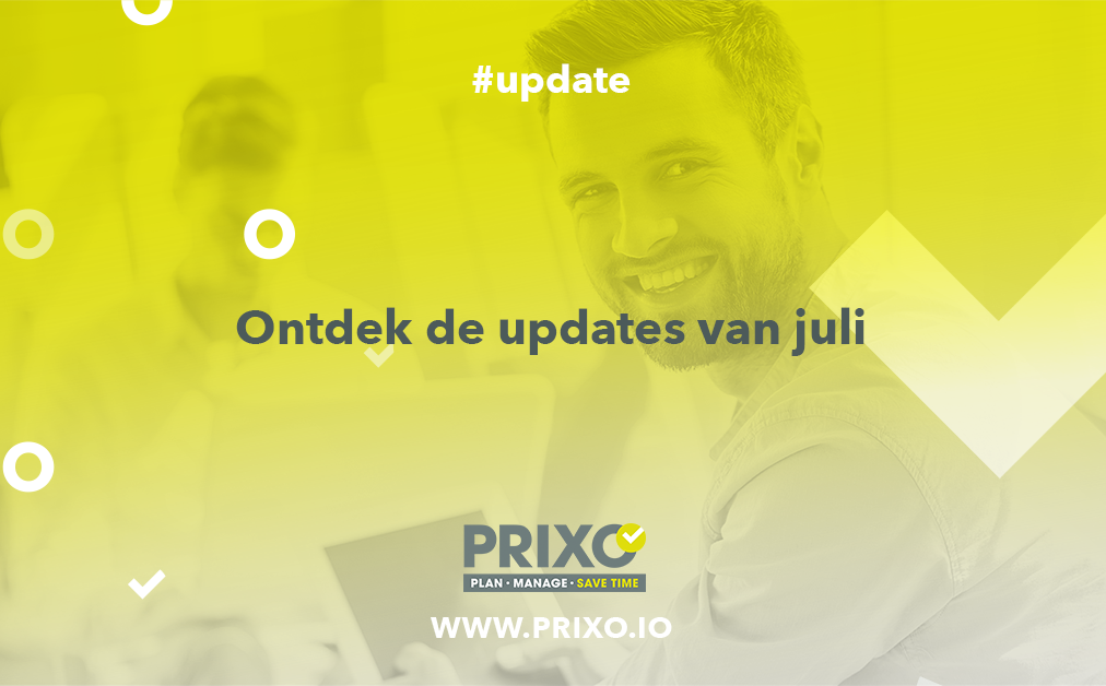 Juli 2019 updates bij Prixo