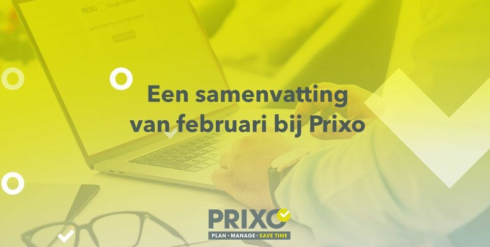 Februari update bij Prixo