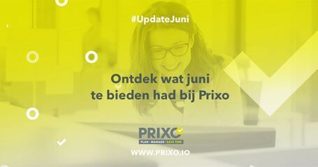 juni 2022 update bij Prixo