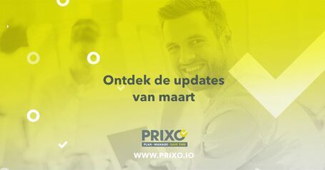 Maart '21 updates bij Prixo