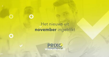 november 21 updates bij Prixo
